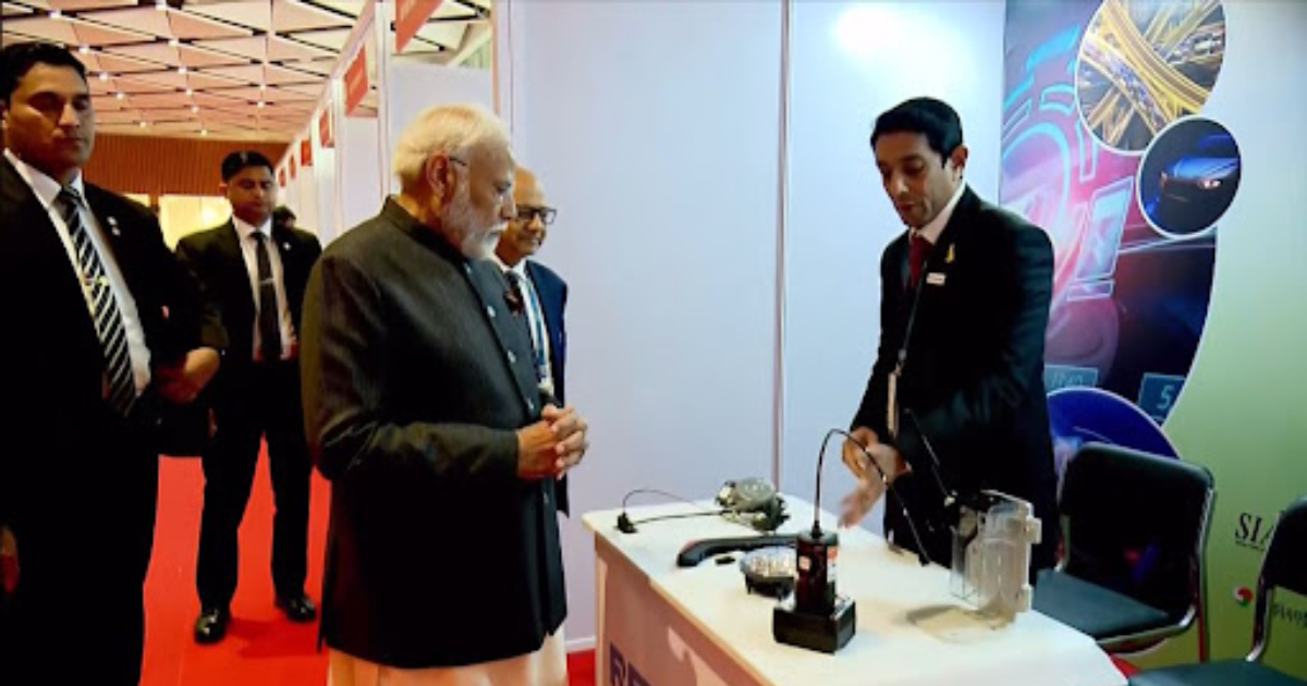 PM Modi interacts with industrialists at Bharat Mobility Global Expo